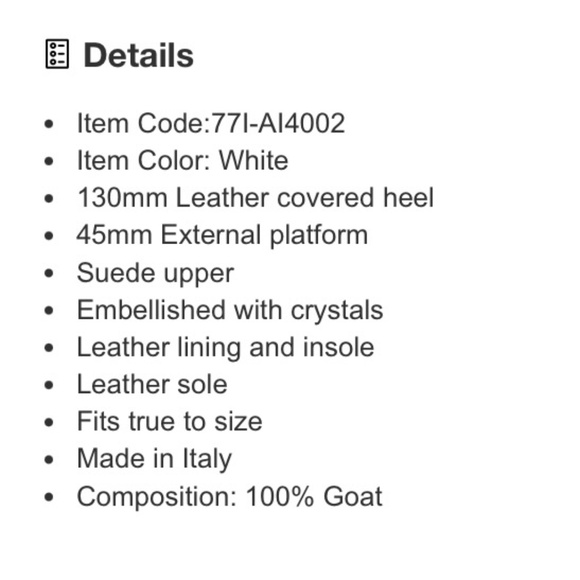 Gianvito Rossi White Cannes Crystal Platform Stiletto Sandals US9.5/IT39.5 - Picture 7 of 16